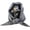 Gray, variant on Winter Warm Headscarf Hat Women Windproof Headgear Hood Cap Adult Mountain Climbing Hat Camping Thick Cotton Puffer Hat
