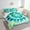 Teal Yellow, variant on Kids Corgi Queen Bedding Set 7 Piece Cute Teal Purple Dog Comforter Set With Sheets For Girls Boys Kawaii Puppy Pet Animal Bed In A Bag Stars Love Heart Decor Bed Set Reversible