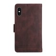 thumbnail image 5 of Mantto iPhone X Case, iPhone XS Case, Wallet Card Slot Crossbody/Shoulder Strap + Wristlet Strap Magnetic Flip Premium PU Leather Zipper Pocket With Kickstand For Apple iPhone X / XS,
Brown, 5 of 18