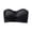 Black, variant on Girls Strapless Bra Bandeau Bras Clear Straps Wireless Kids Tube Top Seamless Bra