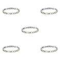 thumbnail image 1 of Guardurnaity de mujer en forma de corazón Decoración de cumpleaños Brazalete Joyería Oro gradual Oro Gradual 5piezas Guardurnaity CBP221713, 1 of 6