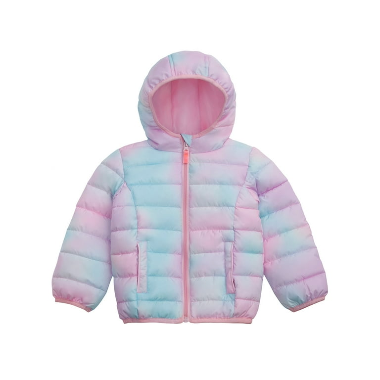 Rokka Rolla Baby Girls Light Puffer Jacket Toddler Winter Coat Sizes 18M 4T