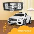 thumbnail image 5 of Voiture Électrique 12 V pour Enfants Mercedes-Benz SL500 avec Télécommande, Musique, Klaxon, Suspension à Ressorts, Loquet de Sécurité, 5 of 5