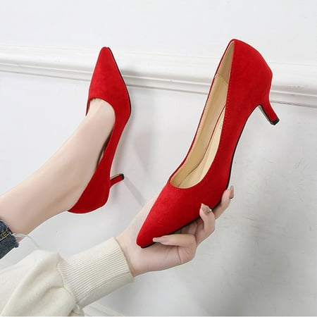 

TOFOTL New Styles Hot Sale! Spring And Autumn Fashion Shallow Pointed-Toe High Heels Sexy Party Shoes