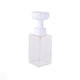 thumbnail image 1 of mfyjkho Dispensador de jabón con bomba de espuma Flower, envases de plástico transparente rellenables, 2 tamaños, vacío para jabón de manos o loción, paquete de 2, 1 of 6