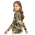 thumbnail image 3 of Abcomgle Girls Uniform Shirts Size 10 Long Sleeve Pique Polo Shirt with Collar Camouflage Button Down School Uniform for Girls Moisture-Wicking Comfort Girls Blouse, 3 of 7