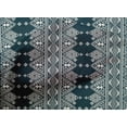 thumbnail image 4 of oneOone Cotton Poplin Teal Blue Fabric Geometric Ethnic Fabric For Sewing Printed Craft Fabric By The Yard 56 Inch Wide, 4 of 4