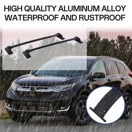 Kalkiam Cargo Racks For Roof Car Roof Rack Aluminum Alloy Car Roof Storage Car Roof Organizer Roof Rack Bar Heavy-Duty For Suitcase Skiing Board Fishing Rod Kayak Canoe well-suited