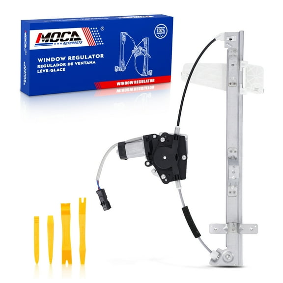 MOCA AUTOPARTS Front Left Power Window Regulator w/ Motor Fit for 2000-2004 Jeep Grand Cherokee