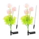 thumbnail image 3 of Solar Powered Light 1Pair Pink ABS Flower Shaped Light for Decor with Elegant Design, 3 of 5