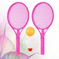 thumbnail image 4 of KAKOWELY 5 Set Badminton Toys Tennis Racket Toys Table Tennis Toys Beginner Training Outdoor Sports Leisure Toys Badminton Set for Outdoor Playing Random Color, 4 of 4