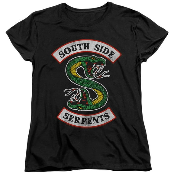 Riverdale South Side Serpent Women's T Shirt (2X-Large) Black