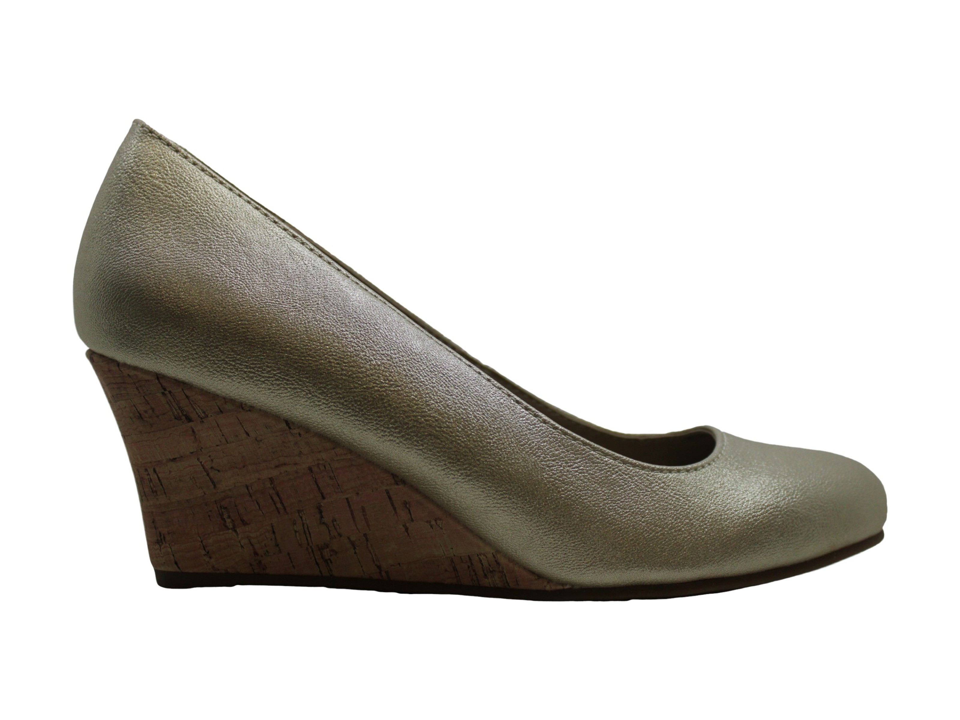 cream wedges closed toe