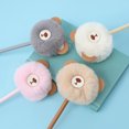 thumbnail image 5 of Cute Kawaii Plush Ball Bear Gel Pen School Officel Supplies Stationery AnmialPen, 5 of 6