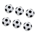 thumbnail image 3 of Paquete de 6 pelotas de repuesto para futbolín deportivo, futbolín, futbolín Negro Zulema Reemplazo de balón de fútbol de mesa, 3 of 8