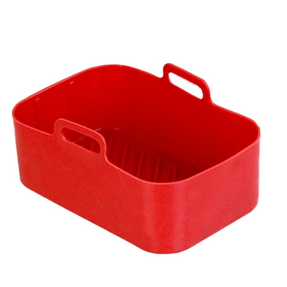 Revestimiento redondo de silicona para freidora de aire, accesorios reutilizables para revestimiento de cesta de freidora de aire, reemplazo de revestimientos de pergamino Wmkox8yii hjk6910