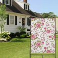 thumbnail image 4 of Spring Summer Multicolored Flower Leaves Garden Flag 28x40 Inch Double Side for Outdoor Courtyard Garden Decor Flowers Welcome Holiday Flag for Outside Decoration, 4 of 6