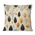 thumbnail image 3 of Designart "Contemporary Leaf Designs II" Plants Printed Throw Pillow, 3 of 5