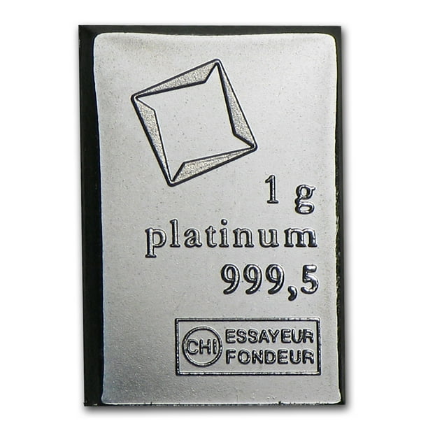 1 Gram Platinum Bar Valcambi 1 Gram Platinum Bar Valcambi