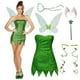 thumbnail image 1 of WILLBEST Vestidos Casuales para Mujer con Curvas Fairy For Women Enchanting Green Dress & 6 Piece Accessories Set Grande, 1 of 3