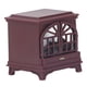 thumbnail image 2 of 1:12 Dollhouse Fireplace Plastic Miniature Fireplace Dollhouse Mini Furniture Decoration Accessories Burgundy, 2 of 5