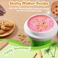 thumbnail image 4 of Tgosomt Slushy Cup, TIK TOK Frozen Magic Slushie Maker Cup Squeeze, Cool Fun Stuff Things Gadgets y grandes calcetines y regalos de elefante blanco (verde), 4 of 5