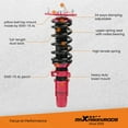 thumbnail image 4 of Maxpeedingrods Amortisseur à 24 Niveaux Réglables pour Mazda 3 2004-2013 BK&BL Amortisseurs Vérins, 4 of 6