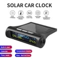 thumbnail image 4 of DC 5V Electronics With Date 1pc Car Digital Clock LCD Display Solar TPMS Look, 4 of 8