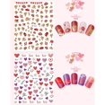 thumbnail image 2 of Autocollant d'Art d'Ongles de la Saint-Valentin Autocollant 3D Auto-Adhésif Décorations d'Ongles de la Saint-Valentin Lèvres Rouges Aguichant Amour Baiser Ange Bébé Cœur Cupidon Décorations d'Ongles de la Saint-Valentin (12 Feuilles), 2 of 8