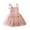 Pink, variant on 5-6 Years Dress for Girls, Summer Tulle Dress Cotton Sleeveless Princess Outfit Clothes,Toddler/Little/Big Kid Girls Clothing