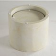 thumbnail image 5 of Set of 2 Round Faux Marble Nesting Coffee Tables - Modern Beige Accent Tables, 5 of 9