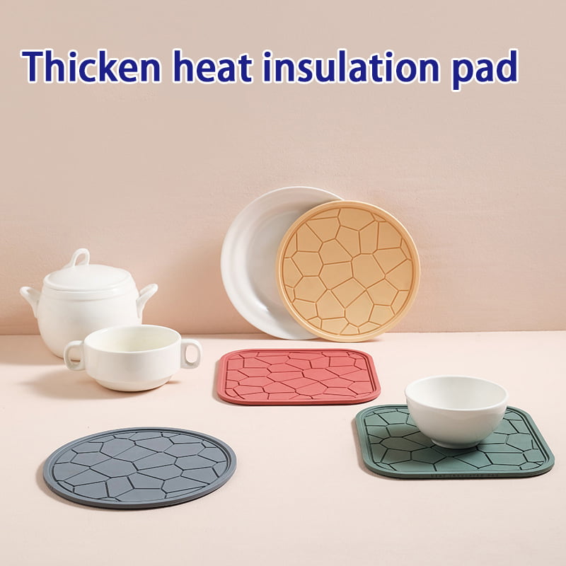 3/5 PCS Cute Bamboo Placemat Heat Insulation pad Table Desk Coaster Pot Cup Mat 