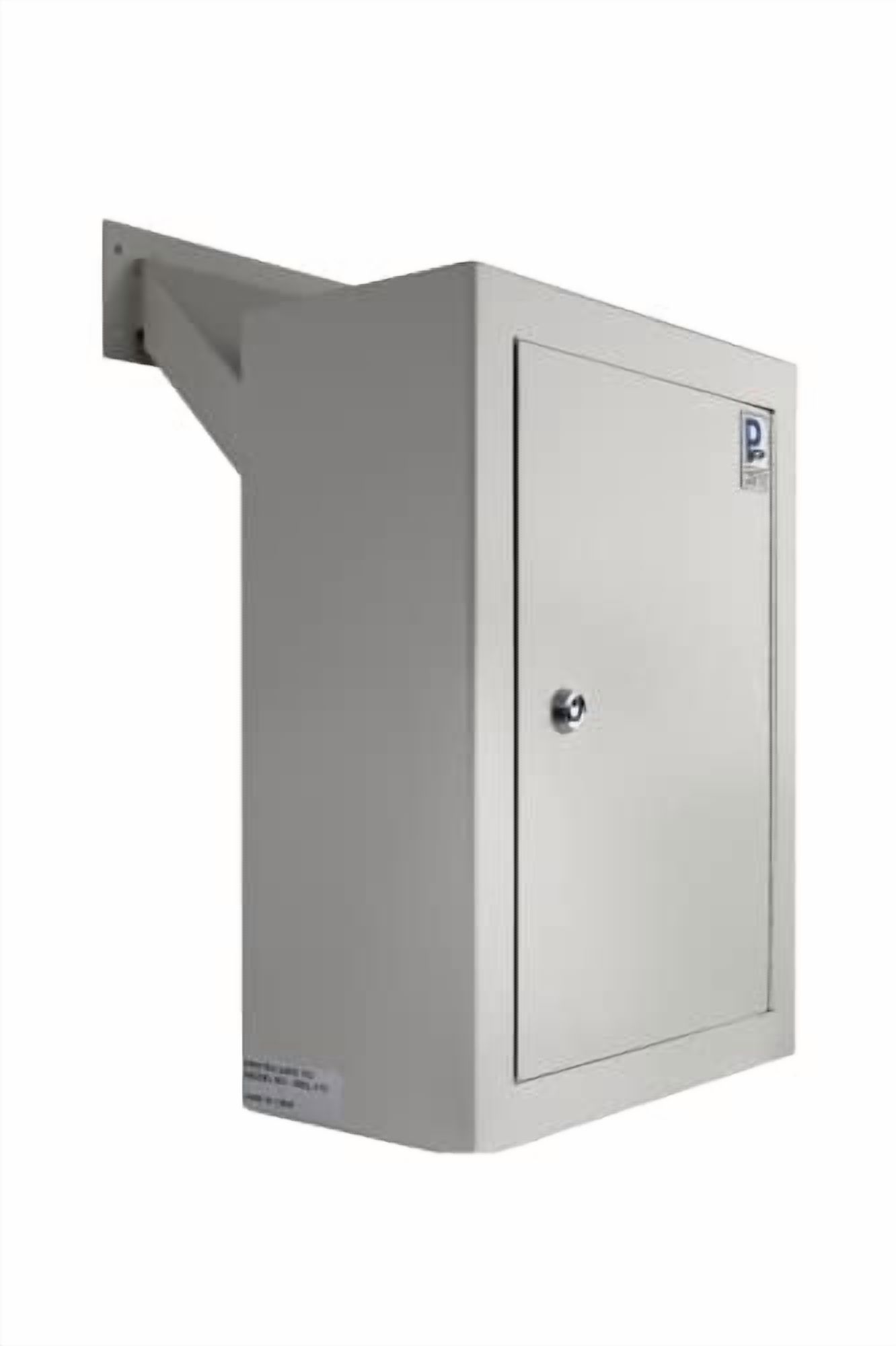 Protex Wall Drop Box with Adjustable Chute & Keyed Lock MDL-170 12"" x 6"" x 16"