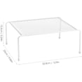 thumbnail image 4 of 2 Pack Metal Wire Kitchen Cupboard Organizer For Kitchen Counter, Pantry, Cabinet, Fridge, 4 of 5