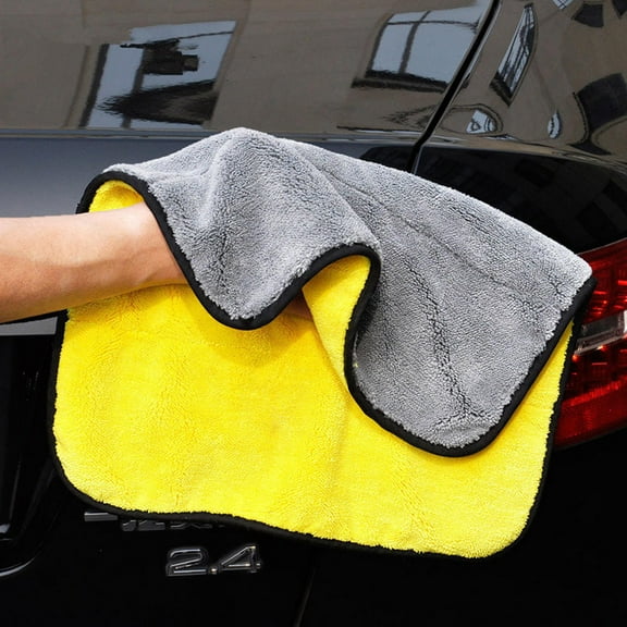 HEMOTON Microfiber Car Wash Towels, Soft Cleaning Cloths for Cars, , and Detailing, Washcloths for Auto Care