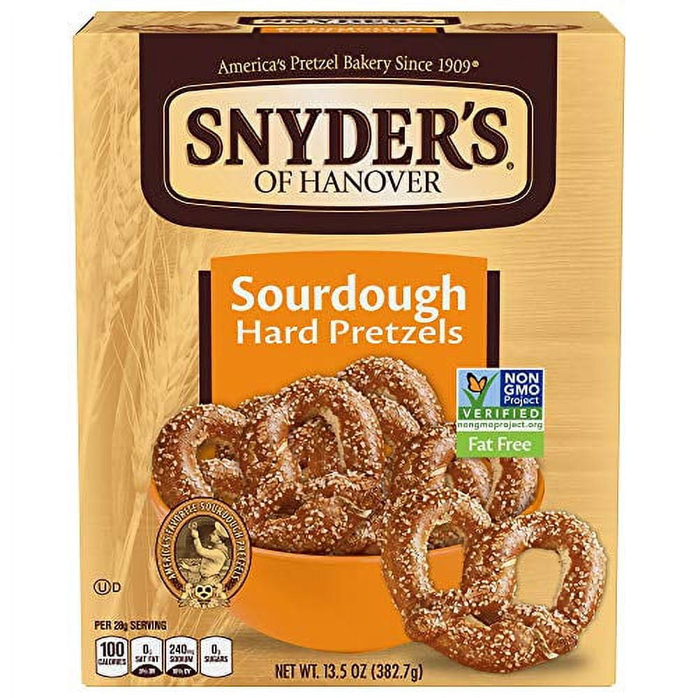 Snyder's of Hanover Sourdough Hard Pretzels, Slow Baked, 13.5 oz