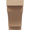 thumbnail image 2 of 2"W x 4"D x 4"H Classic Mediterranean Rough Cedar Woodgrain TimberThane Corbel, Primed Tan, 2 of 6