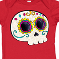 thumbnail image 4 of Inktastic Cute Sugar Skull for Day of the Dead Boys or Girls Baby Bodysuit, 4 of 5