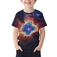 thumbnail image 2 of Amidoa Crewneck Girls T Shirts Summer Printed Graphic Cute Tops Casual Kids Tees Multicolor,10-11 Years, 2 of 5