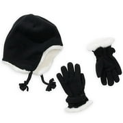 Girls' Fleece Hat & Gloves Set