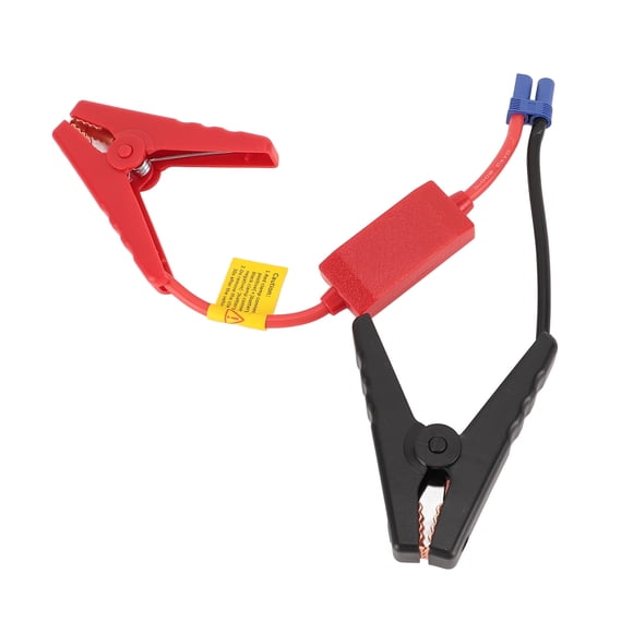 Car  Starter Clamps, 12V Replacement Clips to EC5 Connector, Automotive Portable Emergency Booster Jumper Starter Booster Clamp Cables with Battery Clamps