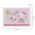 thumbnail image 2 of Diamond Art Kits for Adults Hello Kitty Diamond Art Gem Art Painting Full Drill Round Art Gem Painting Kit for Home Wall Decor Gifts 16"x20", 2 of 6