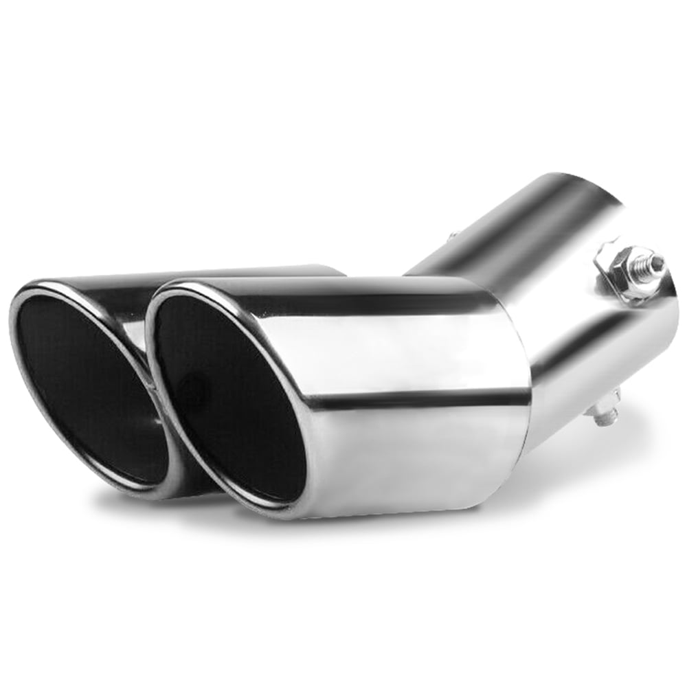 Dual Exhaust Tip 2.5 Inch Inlet 2.5 Inch Outlet Diesel Exhaust Tailpipe