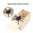 thumbnail image 5 of 2Pcs Spider Prank Box, Handcrafted Wooden Spider Money Surprise in A Box, Pranks Stuff Toys for Adu, 5 of 5