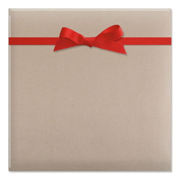 Current Natural Kraft Rolled Wrapping Paper - 1 Giant Roll, 23" x 32', Tear-Resistant