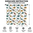 thumbnail image 2 of Blackout Kids Curtains,Dinosaur Pattern Childrens Insulated Curtains Set Of 2,Bedroom Essentials,Toddler Room Decor 42"x84", 2 of 5