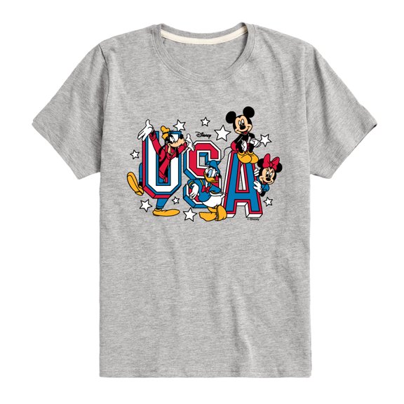 Disney - Disney USA - Youth Boys Short Sleeve Graphic T-Shirt