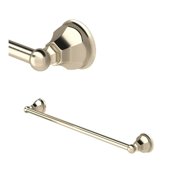 Rohl We1/24 Wellsford 24" Towel Bar Satin Nickel