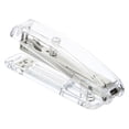 thumbnail image 3 of Uxcell Acrylic Stapler, Portable Stylish Manual Effortless Desktop Accessories Stapler, Silver, 3 of 6