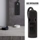 thumbnail image 4 of Regleta para montaje en pared - Listado ETL 3 tomacorrientes con conexión a tierra Cable corto trenzado de 10 pulgadas Mini regletas negras sin protector contra sobretensiones Tomacorrientes CA 13A 12, 4 of 5